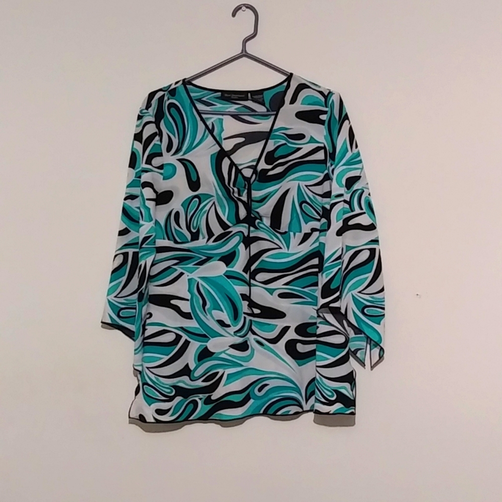 Blue Diamond blouse